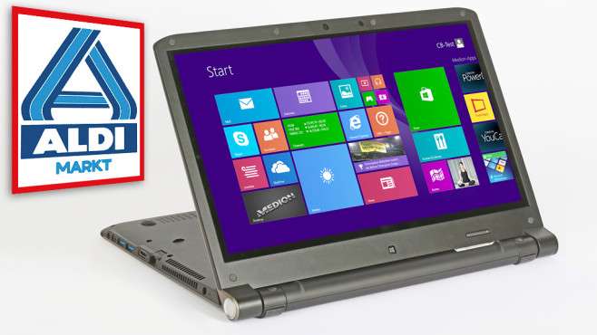 Medion The Touch 300: Aldi-Notebook im Test