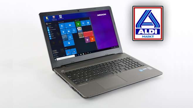 Medion Akoya E6416: Aldi-Nord-Notebook mit Windows 10 im Test