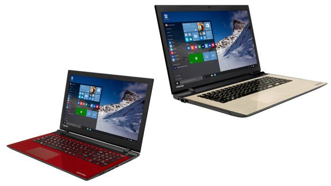 Toshiba Satellite L50(D) und L70-C: Multimedia-Notebooks ohne Windows 10